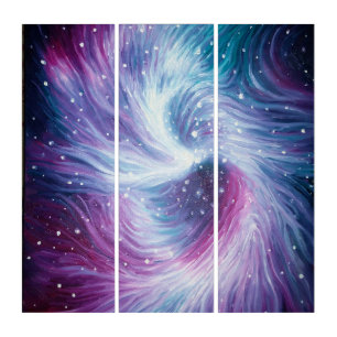 The black hole in the center of our galaxy triptych