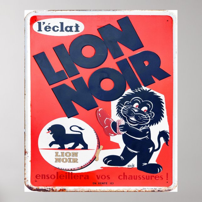 The Black Lion. Poster (Front)