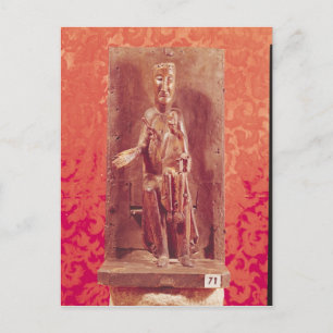 The Black Madonna, Catalan School, 11th century Postcard