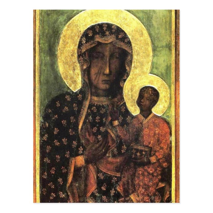 The Black Madonna of Częstochowa Postcard