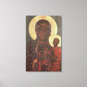 The Black Madonna of Jasna Gora Canvas Print