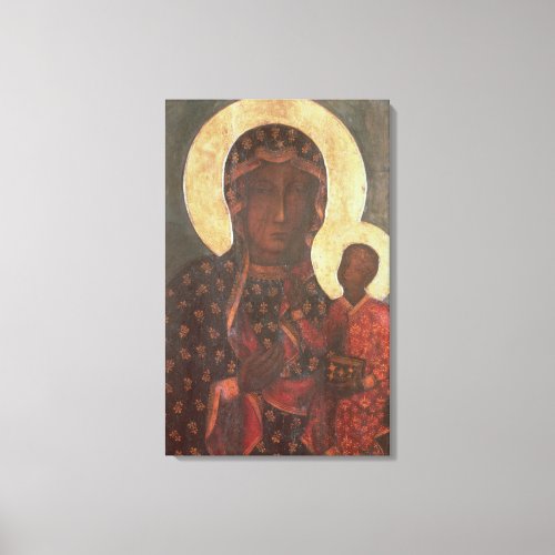 The Black Madonna of Jasna Gora Canvas Print