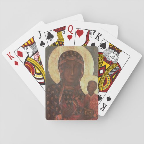The Black Madonna of Jasna Gora Playing Cards