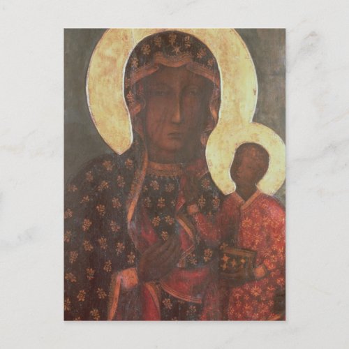The Black Madonna of Jasna Gora Postcard