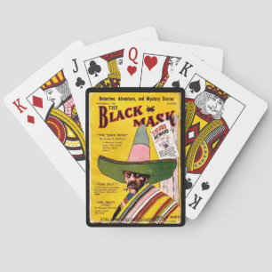 "The Black Mask" Poker Cards