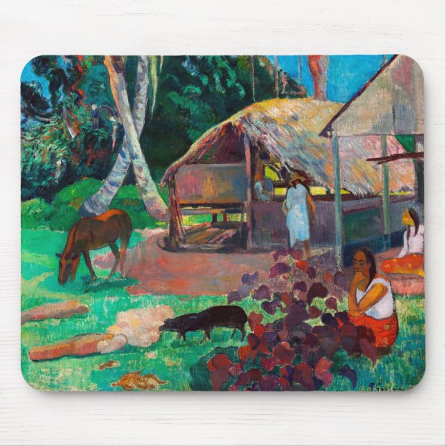 The Black Pigs, Gauguin Mouse Pad (Front)