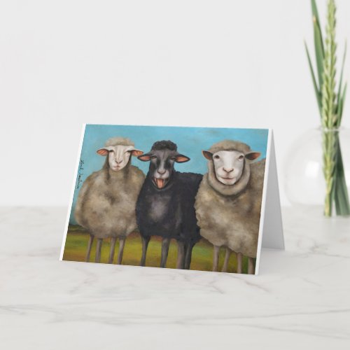 The Black Sheep Holiday Card