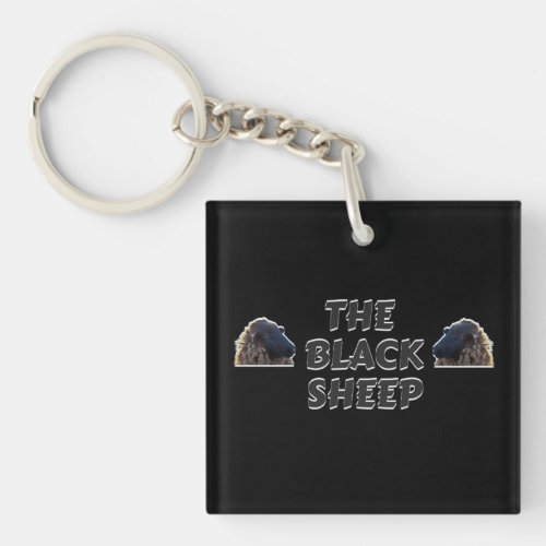 The Black Sheep Keychain
