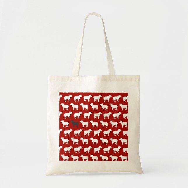 The Black Sheep Tote Bag (Front)