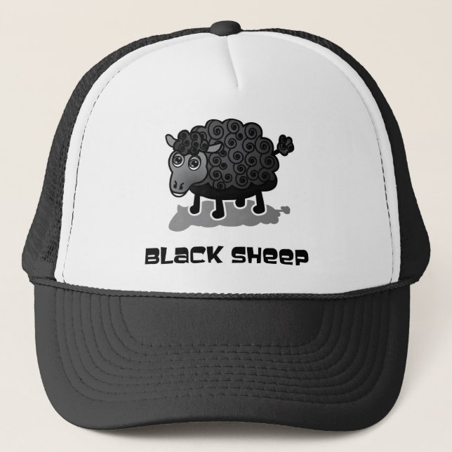 The Black Sheep Trucker Hat (Front)