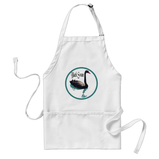 The Black Swan Adult Apron (Front)