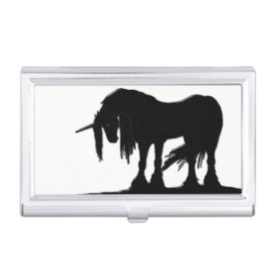 The Black Unicorn Business Card Case