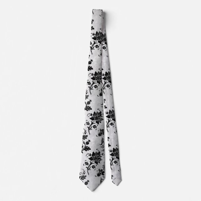 The Black Velvet  Series Design 11  Neck Tie (Front)