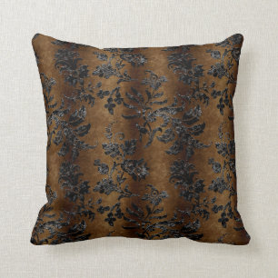 The Black Velvet Series Design 2 Throw Pillow