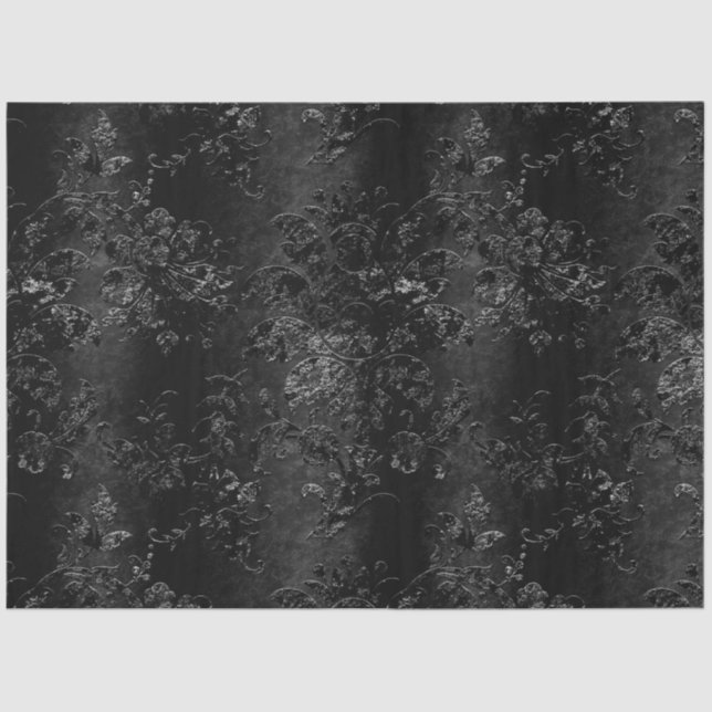 The Black Velvet  Series Design 3 Tissue Paper (Front)