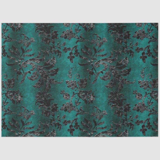 The Black Velvet  Series Design 5 Tissue Paper (Front)