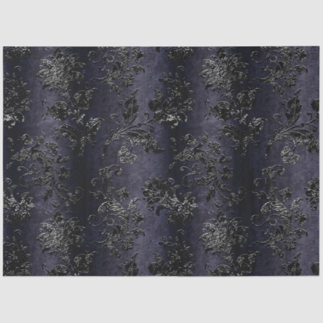 The Black Velvet  Series Design 8 Tissue Paper (Front)