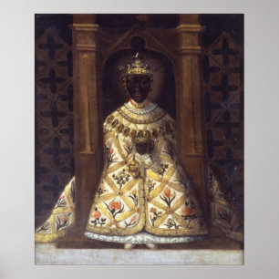 The Black Virgin in the Chadaraita Poster