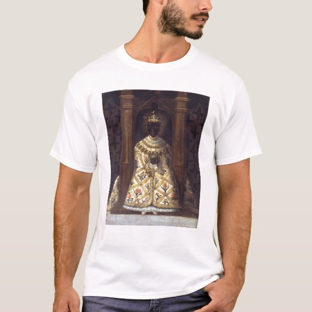 The Black Virgin in the Chadaraita T-Shirt (Front)