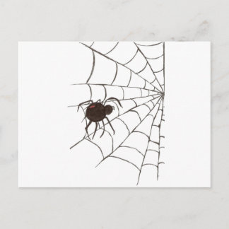 The Black Widow Postcard