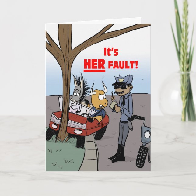 The Blame Game Card (Front)