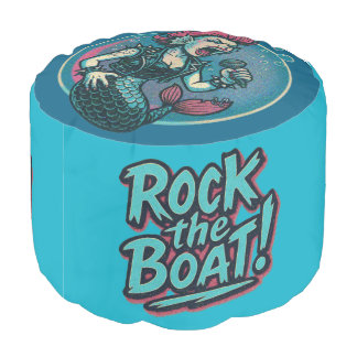 the Blaring Siren Pouf