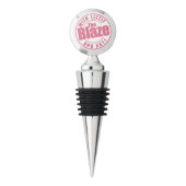 The Blaze wine stopper (Back)