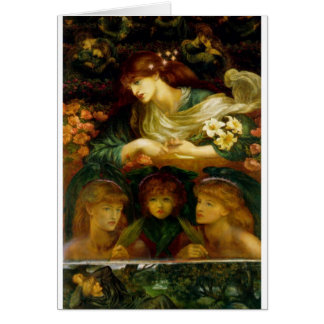The Blessed Damozel - Postcard
