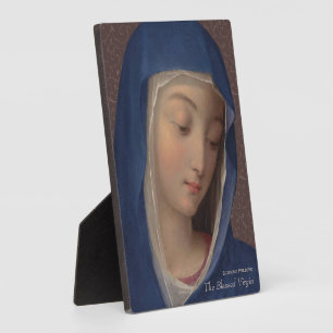 The blessed virgin by Scipione Pulzone CC0333 Plaque