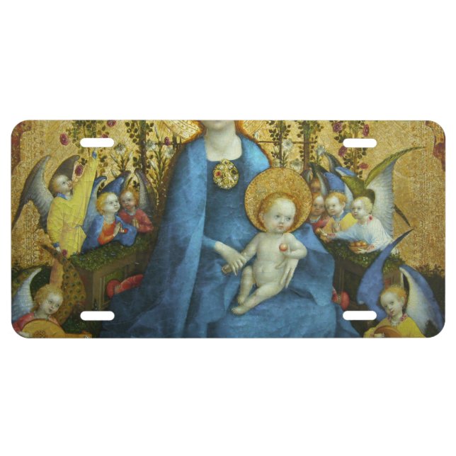 The Blessed Virgin Mary License Plate (Front)