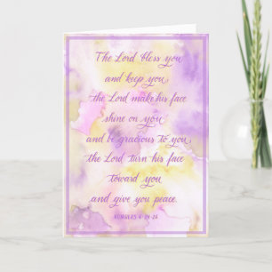 The Blessing greeting card