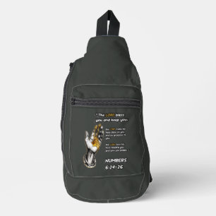 The Blessing- The LORD - Christian Sling Bag