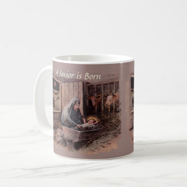 The Blessings of Christmas Mug (Front Left)