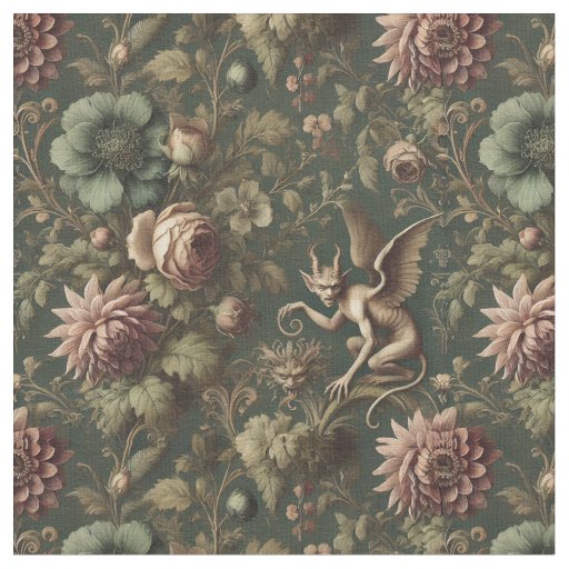 The Blighted Watcher – Gothic Classic Tile Fabric