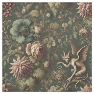 The Blighted Watcher – Gothic Statement Tile Fabric