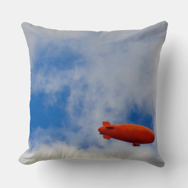 The Blimp Pill(style B) Throw Pillow (Front)