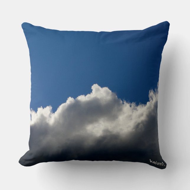 The Blimp Pill(style C) Throw Pillow (Front)