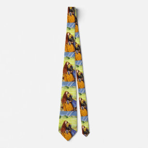 The Blind Girl by John Everett Millais Neck Tie