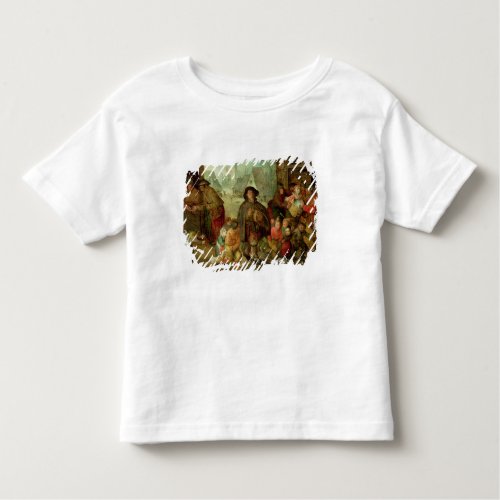 The Blind Hurdy Gurdy Player Toddler T_shirt