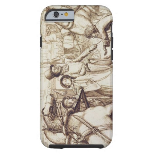 The Blind Man 1853 pen ink wash and graphite o Tough iPhone 6 Case