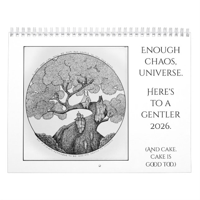 The Bloggess 2026 calendar (Cover)