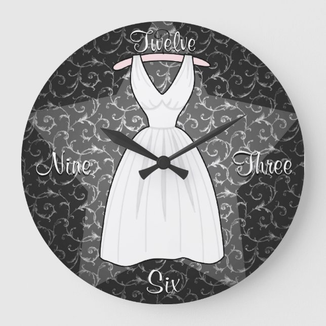 'The Blonde Starlet' Clock (Front)