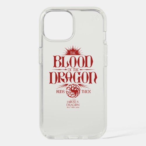 The Blood of the Dragon Runs Thick iPhone 15 Case