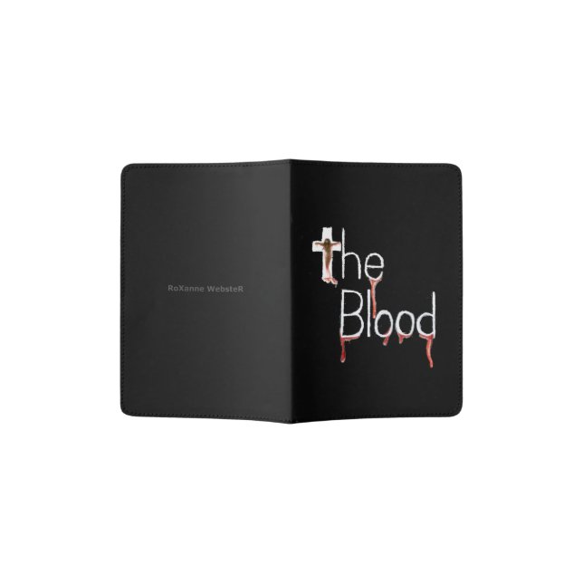 The Blood Passport Holder (Opened)