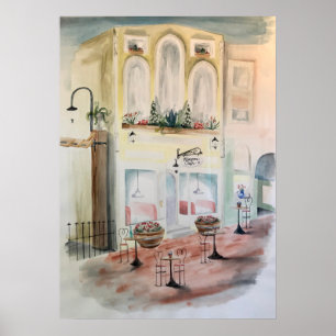 The Blossom Cafe Poster