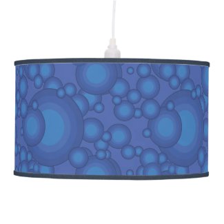 The Blue 70's year styling circle Ceiling Lamp