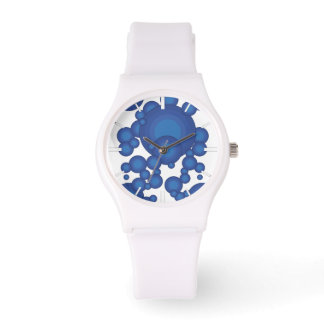 The Blue 70's year styling circle Watch