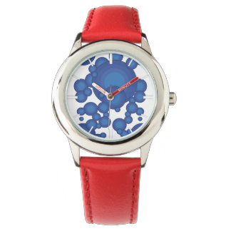 The Blue 70's year styling circle Watch