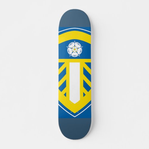 The Blue and Ylws Skateboard
