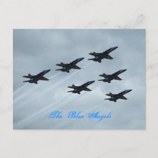 The Blue Angels Postcard (Front)
